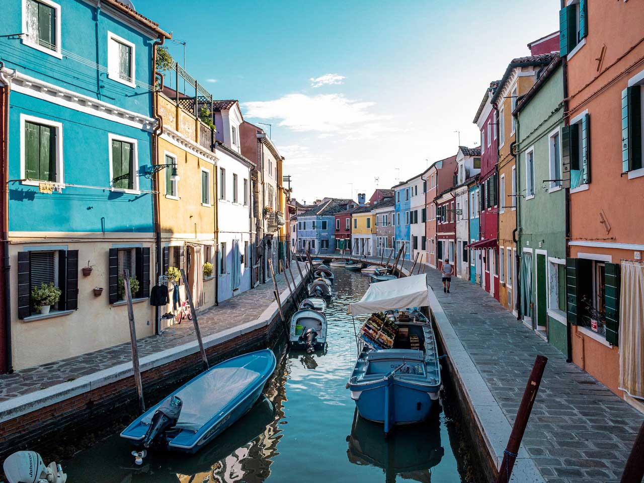 Schöne Fassade Venedig