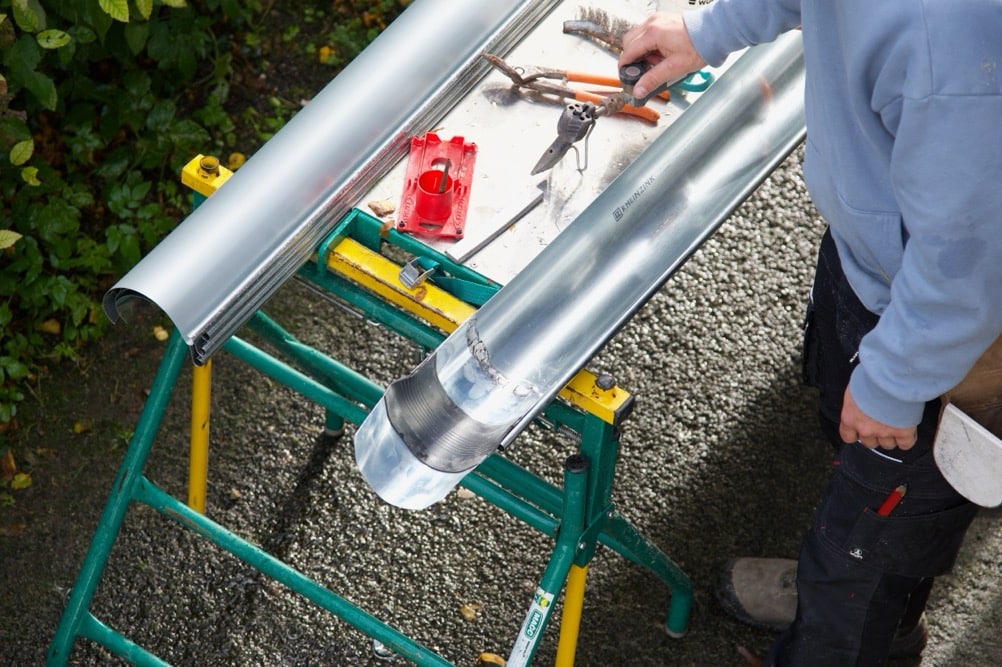 Aluminium Dachrinne Messungen